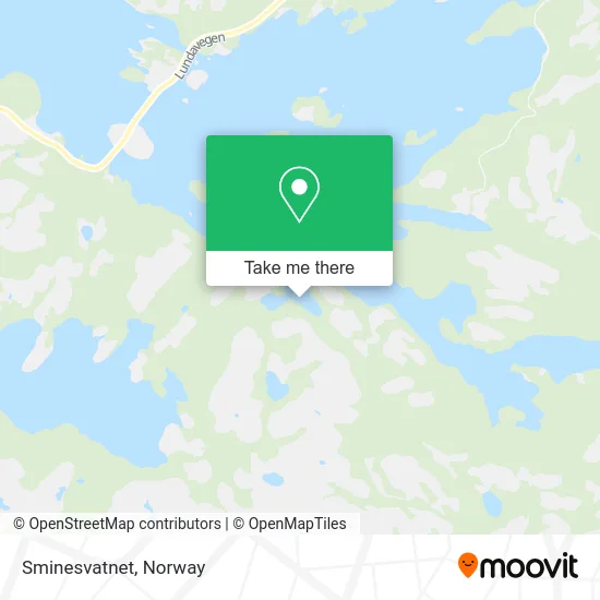 Sminesvatnet map