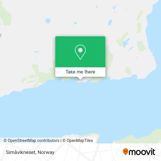 Simåvikneset map