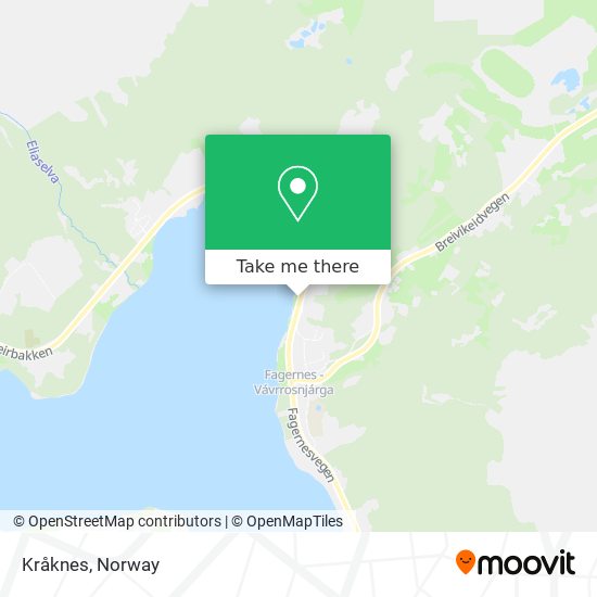 Kråknes map