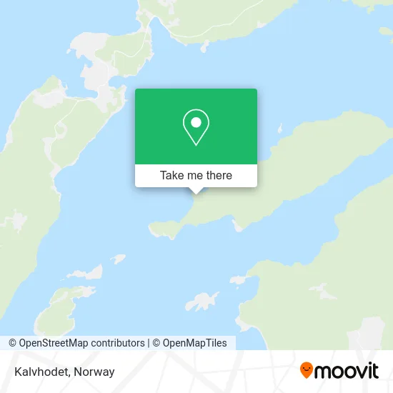 Kalvhodet map