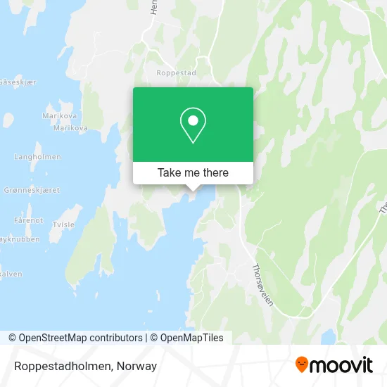Roppestadholmen map