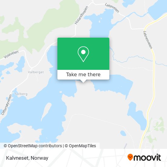 Kalvneset map