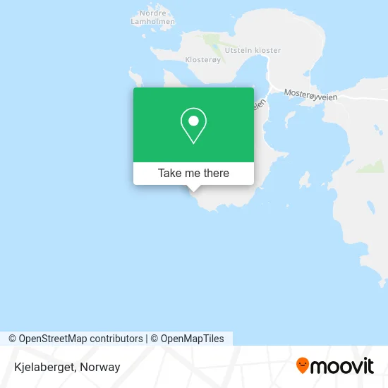 Kjelaberget map
