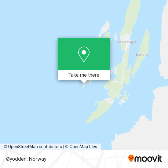 Øyodden map