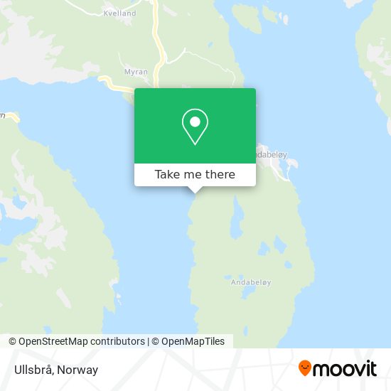 Ullsbrå map