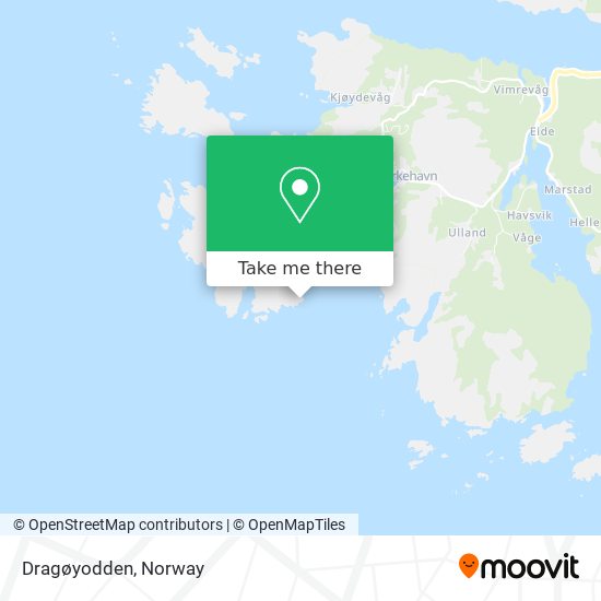 Dragøyodden map