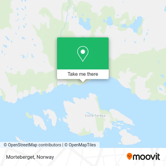 Morteberget map
