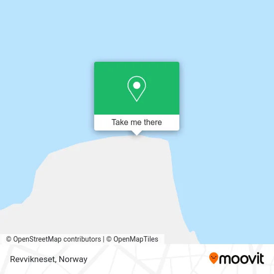 Revvikneset map
