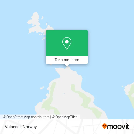 Valneset map