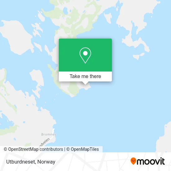 Utburdneset map