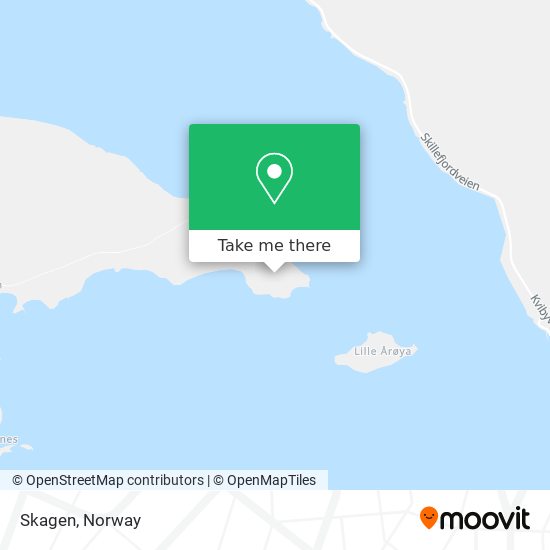 Skagen map