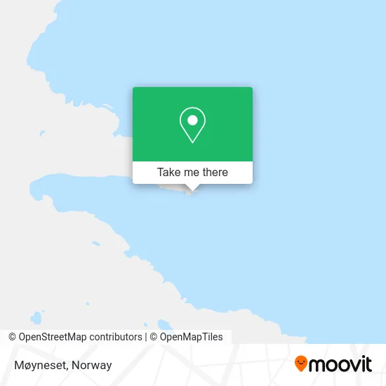 Møyneset map
