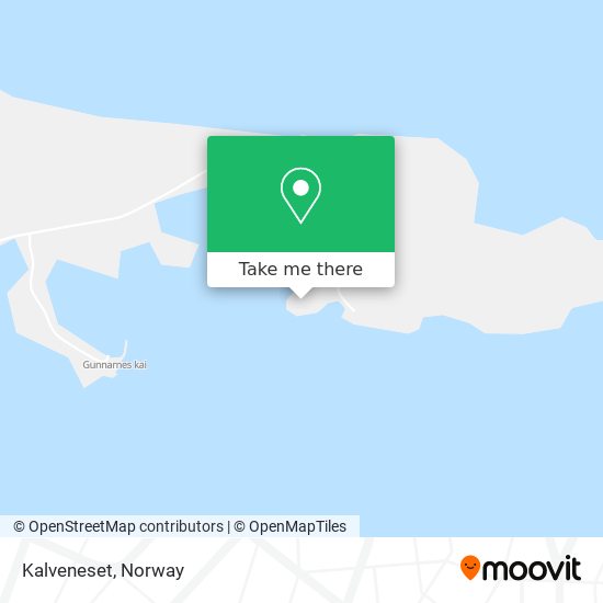 Kalveneset map