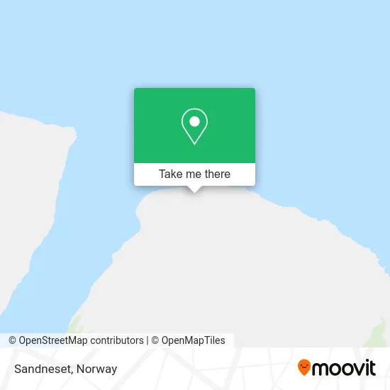 Sandneset map