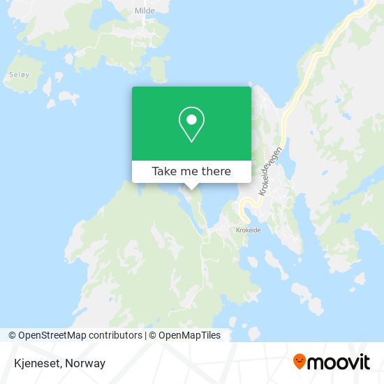 Kjeneset map