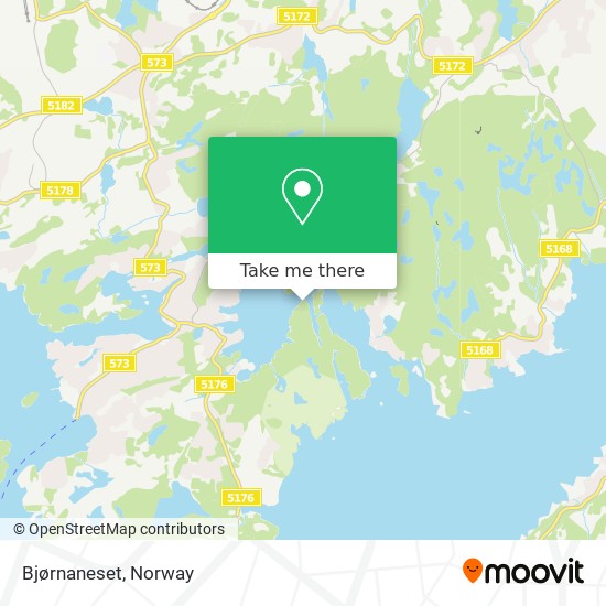 Bjørnaneset map