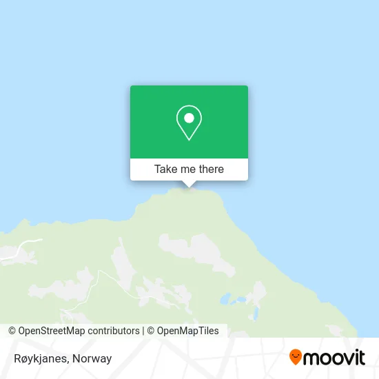 Røykjanes map