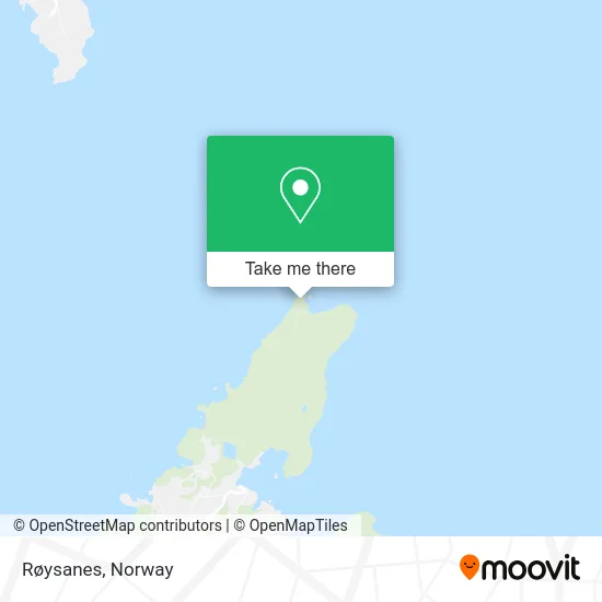 Røysanes map