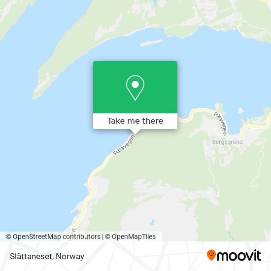 Slåttaneset map