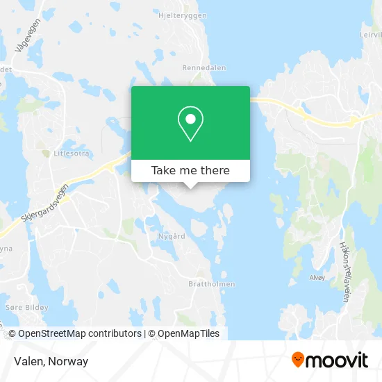 Valen map