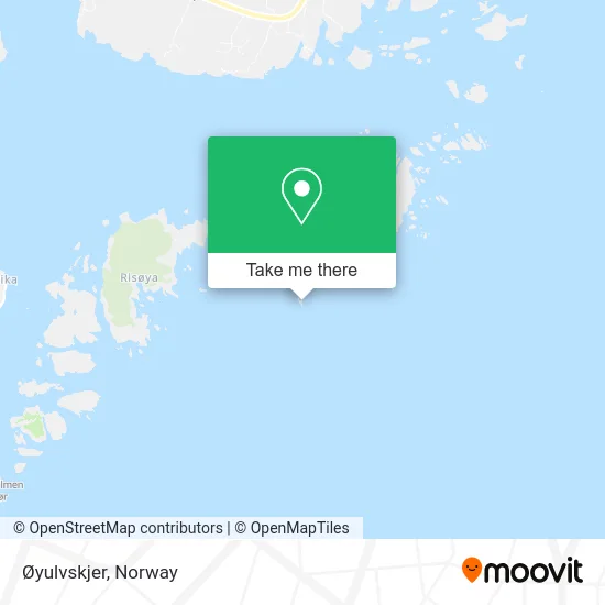 Øyulvskjer map