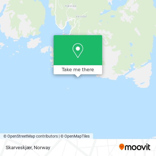 Skarveskjær map