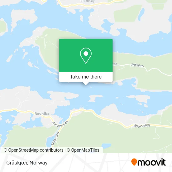 Gråskjær map