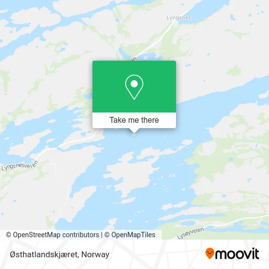 Østhatlandskjæret map