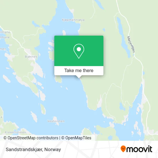 Sandstrandskjær map