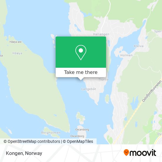 Kongen map