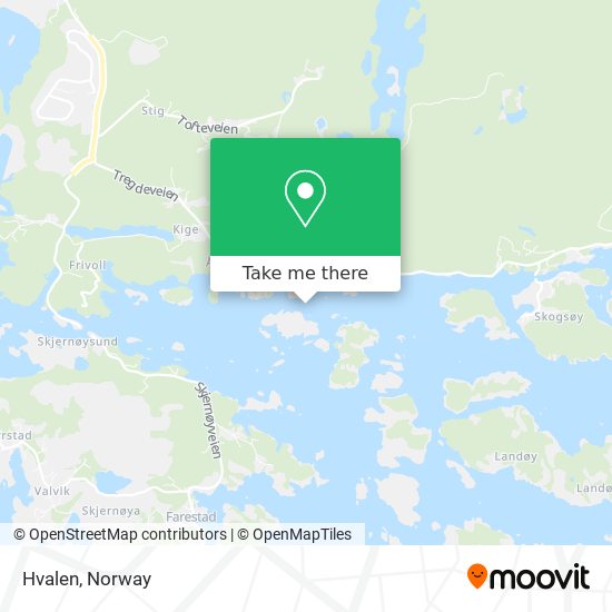 Hvalen map