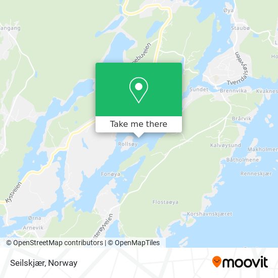 Seilskjær map