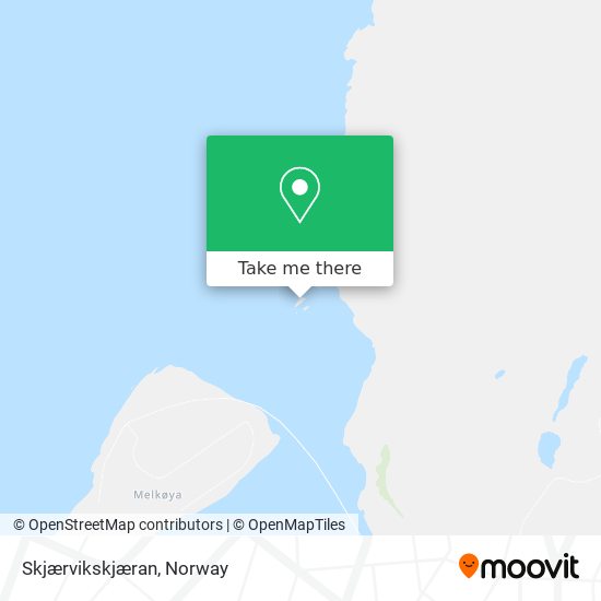 Skjærvikskjæran map