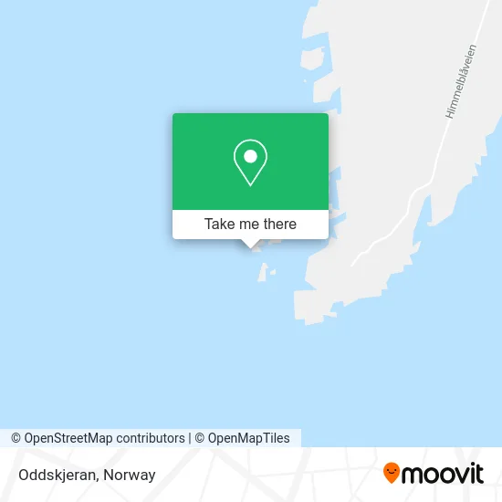 Oddskjeran map