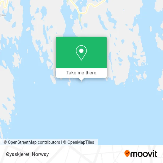 Øyaskjeret map