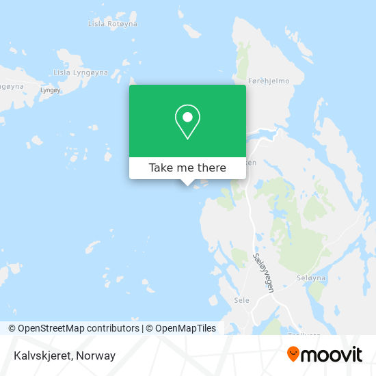 Kalvskjeret map