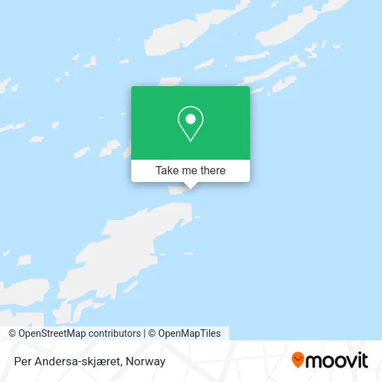 Per Andersa-skjæret map