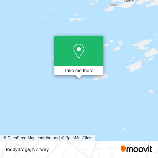 Risøydroga map