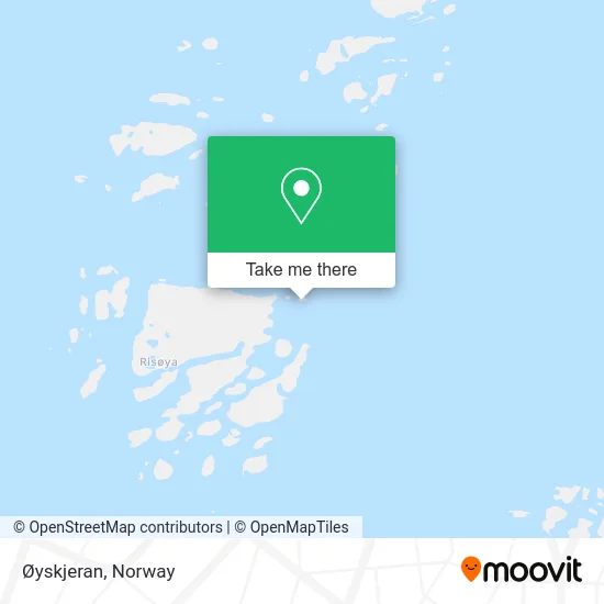 Øyskjeran map