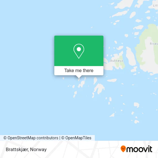 Brattskjær map