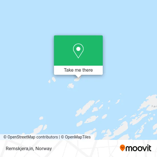 Remskjera,in map