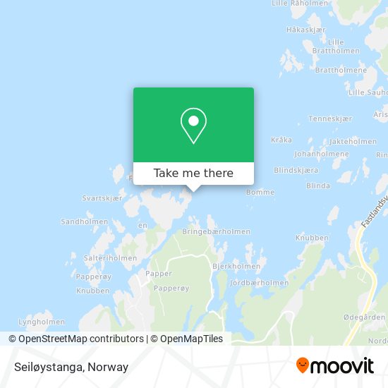 Seiløystanga map