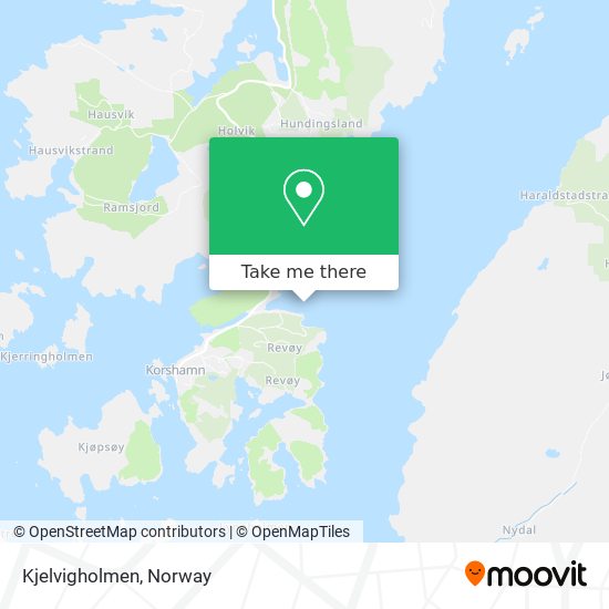 Kjelvigholmen map