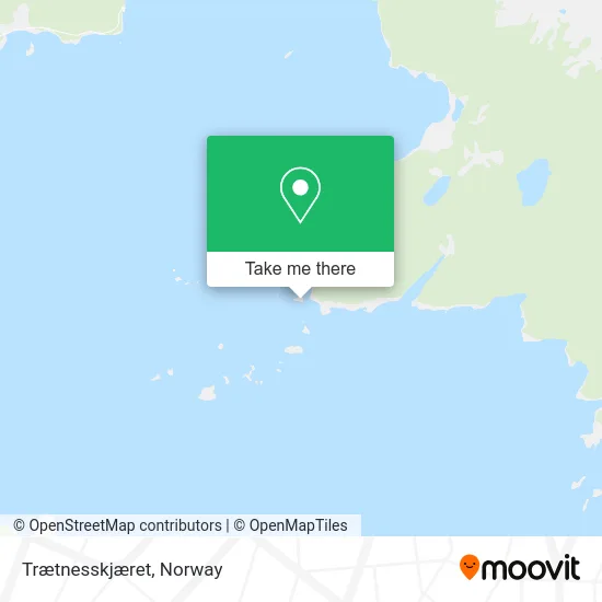 Trætnesskjæret map