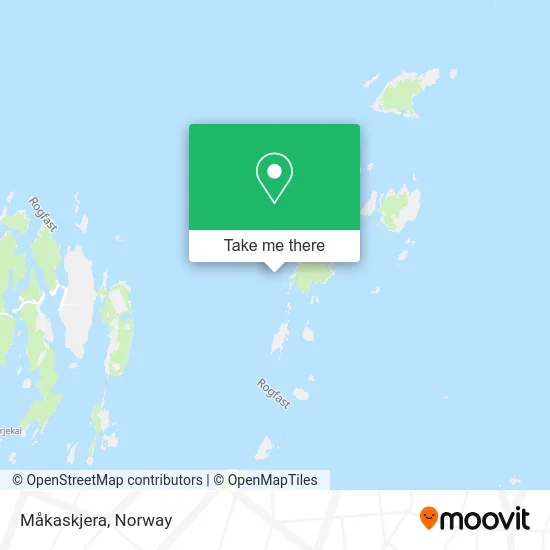 Måkaskjera map