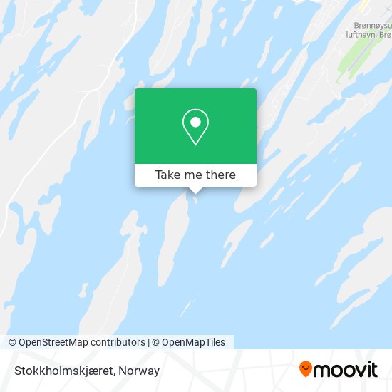 Stokkholmskjæret map