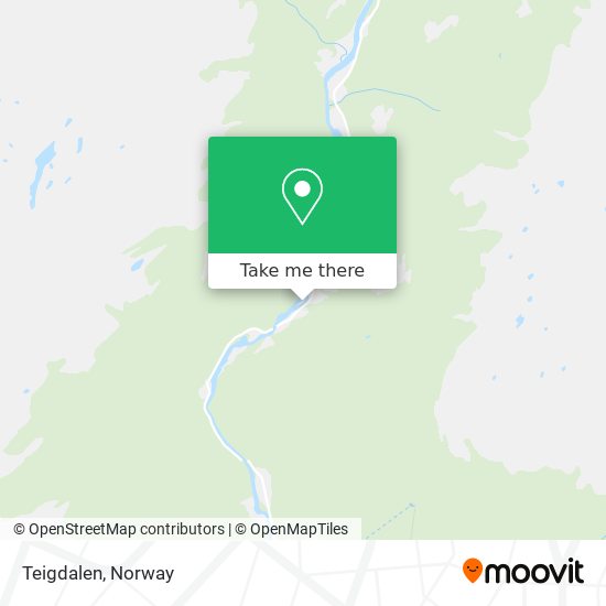 Teigdalen map