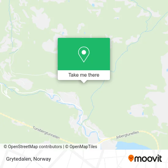Grytedalen map