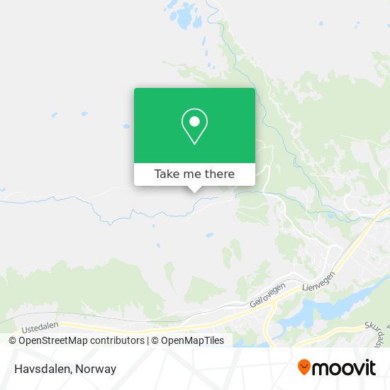 Havsdalen map