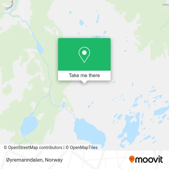 Øyremanndalen map